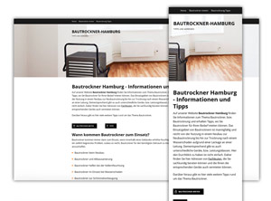 Webdesign Wordpress inkl Texte Webdesign