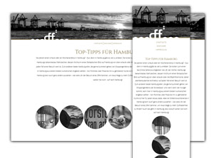 Webdesign responsive, html/css Webdesing