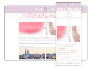 Webdesign responsive inkl. Texte, html/css Webdesign